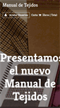 Mobile Screenshot of manualdetejidos.com