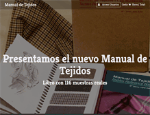 Tablet Screenshot of manualdetejidos.com